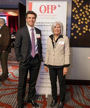 Charles M. and Ellen B. Rittgers at Ohio Innocence Project fundraiser