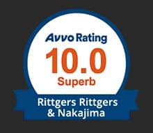 Avvo Rating 10.0 Superb | Rittgers Rittgers & Nakajima